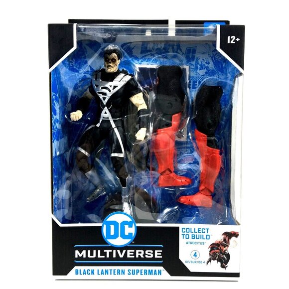 McFarlane Toys DC Multiverse Black Lantern Superman Figure & Accessories - Picture 1 of 7